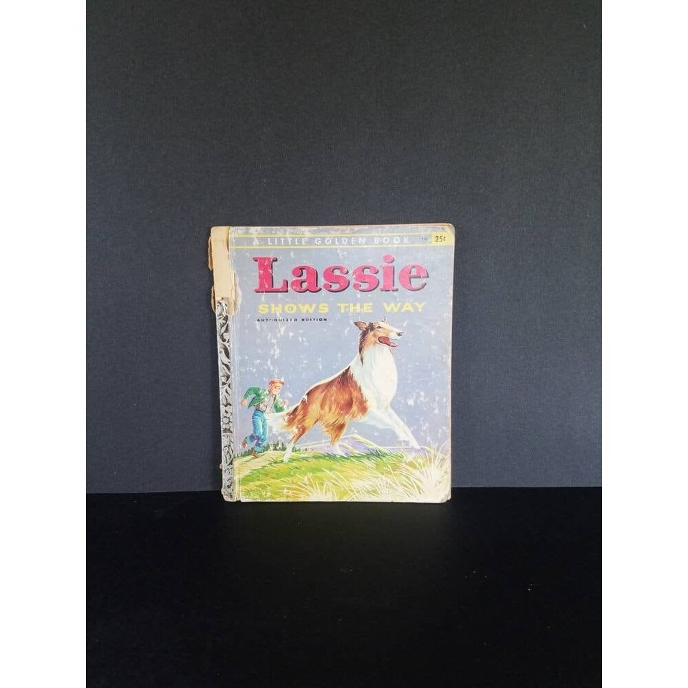 Lassie Shows The Way Home, A Little Golden Book